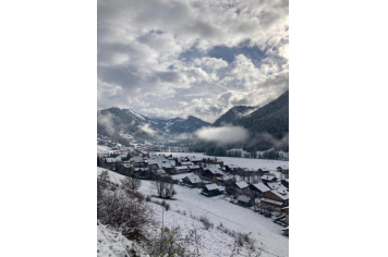 Le village en hiver Mairie La Chapelle d'Abondance